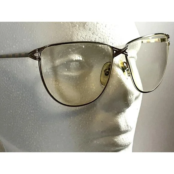 Vintage Revue Prescription Oversize Eyeglasses READ DESCRIPTION WEAR